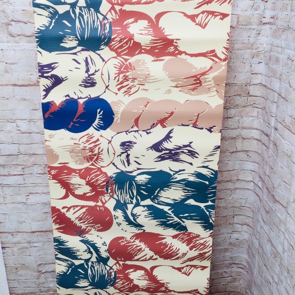 Nice Knot in Rose 24”x72” Yoga Mat - Picture 6 of 7